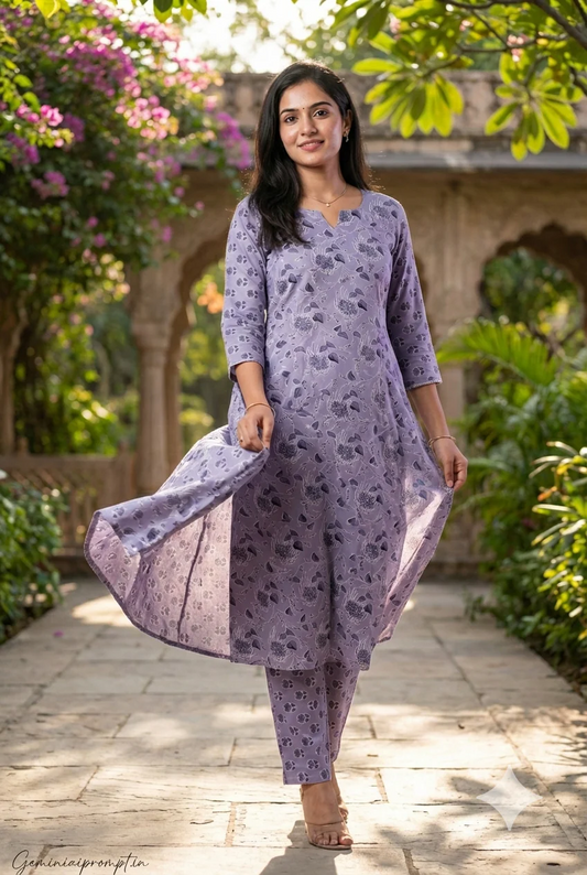 Floral kurti